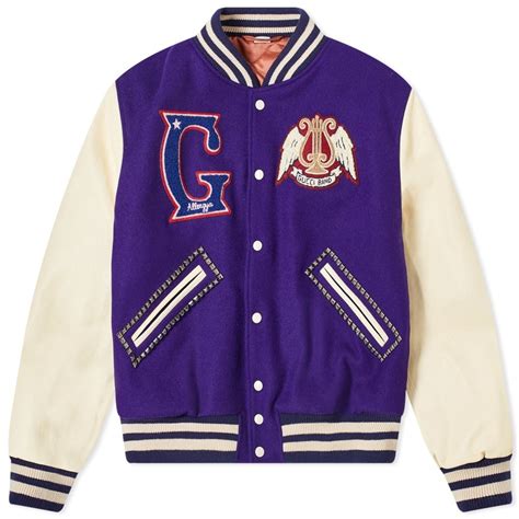 gucci varsity jacket pink